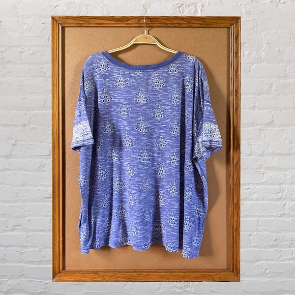 We The Free Blue Tee Large - Picture 2 of 5